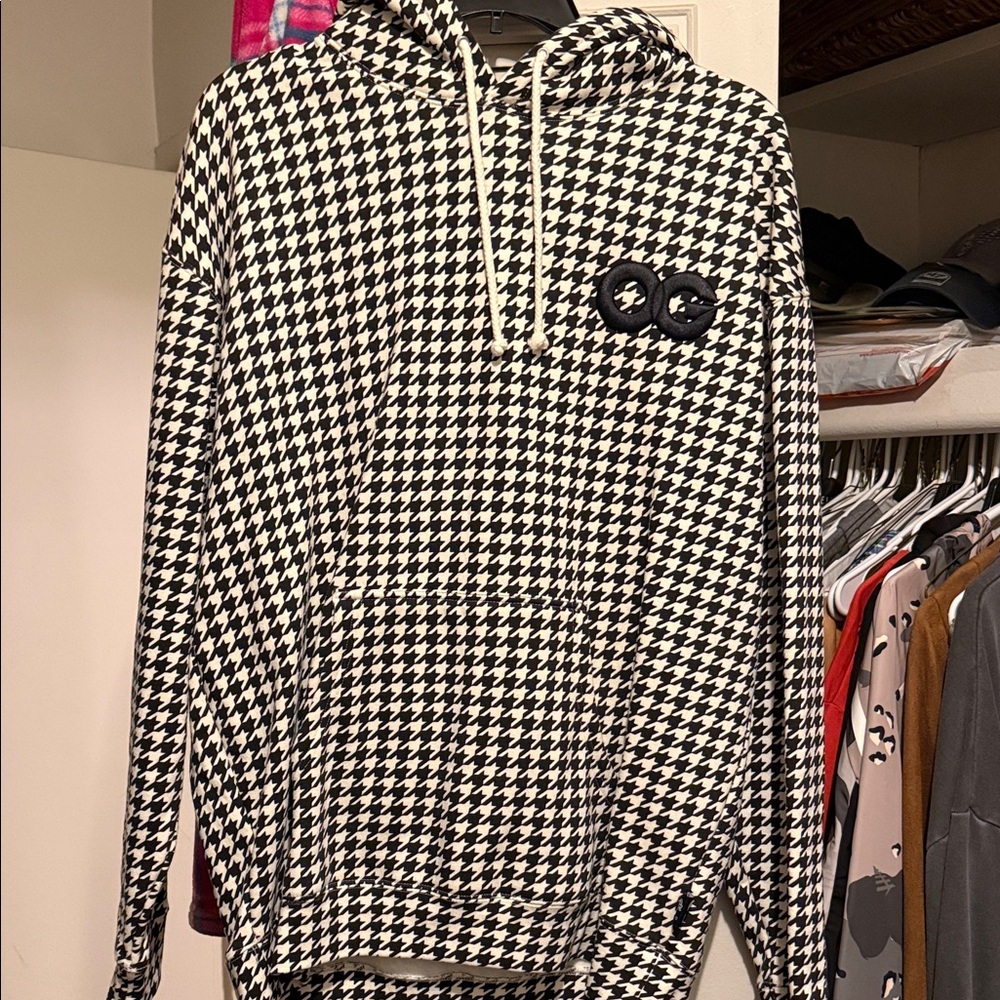 Classic Houndstooth Men's Hoodie